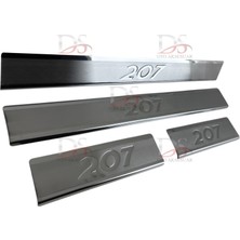 Peugeot 207 Hb /sw 2006 > 2012 Kapı Eşiği 4 Prç. P. Çelik