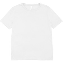 Baskısız Beyaz Tshirt