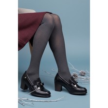 Mammamia D25KA-3335 Kadın Deri Topuklu Ayakkabı