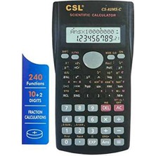 Bilimsel Hesap Makinesi 12 Haneli 240 Fonksiyonlu 82-Ms-C