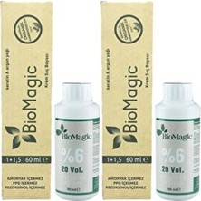 Organik Amonyaksız Saç Boyası (Çikolata Kahve-66.07)+Oksidan (2 Adet)