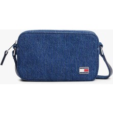 Tommy Hilfiger Kadın Mavi Jean Omuz Çantası (AW0AW17874-1AF)