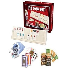 Star Okey 3lü Okey Seti 2 Deste Kağıt ve Anlat Bakalım Kartları ile Eğlenceli Oyun Deneyimi