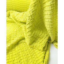 Fıstık Yeşili Renkte Köpük Köpük Triko En: 110