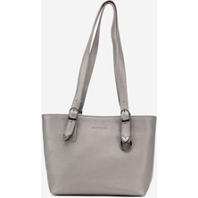 Dericlub Camila Kadın Omuz Çantası Gümüş