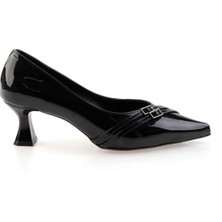 Siyah  Kadın Klasik Topuklu Ayakkabı K01213035098