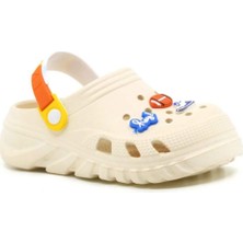 Ev Okul Havuz Bahçe Çocuk Kaymaz Taban Cross Eva Sandalet Terlik