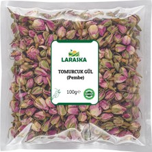 Laraska Kuru Gül Goncası Tomurcuk Gül Pembe 100g