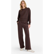 DeFacto Straight Fit Basic Cepli Yüksek Bel Eşofman Altı B8571AX25AU