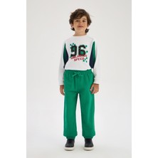 Bg Store Erkek Çocuk Yeşil Eşofman Altı