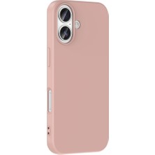 Gpack iPhone 17 Uyumlu Kılıf Mara Lansman Soft Silikon Içi Kadife Rose Gold