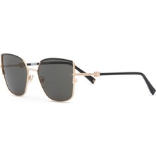 Hermossa Georgia Hm 1741 C1 Gold Geometrik Kadın Güneş Gözlüğü