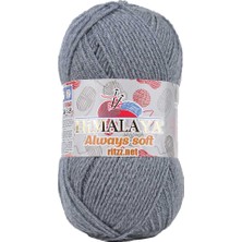 Himalaya Always Soft 77019 Gri Kırçıllı