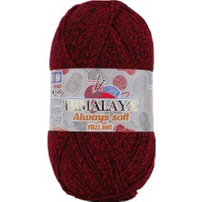 Himalaya Always Soft 77008 Kırmızı Siyah Kırçıllı