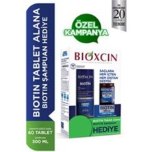 Biotin 5000 Mcg 60 Tablet Şampuan 300ML Set