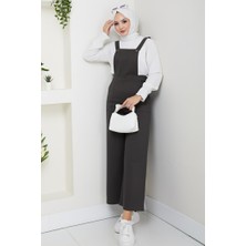 Gülru Cepli Gabardin Tulum 1587 - Antrasit