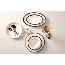 Copper Line 60 Parça 12 Kişilik Yemek Takımı 04ALM00S234