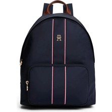 Tommy Hilfiger Popette Kubbe Kurumsal Kadın Sırt Çantası AW0AW176510GY