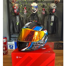 Ls2 Stream 2 Tinux - Gold Vizörlü