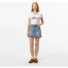 Guess Hot Kadın Pembe Slim Fit T-Shirt W5YI16J1314-A60W