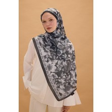 Camellia Scarfs Tokyo Rami Şal - Siyah