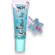 Glitter Key Lip Gloss Turkuaz Mov