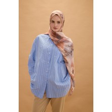 Camellia Scarfs Larissa Ipek Krep Şal - Somon