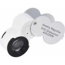 45X22 Ledli Para Algılama ve Mezuniyet Takı Değerleme Büyüteç