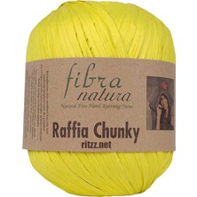 Fibra Natura Raffia Chunky 114-37 Sarı
