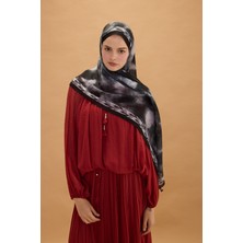 Camellia Scarfs Larissa Ipek Krep Şal - Siyah