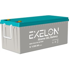 200 Ah 12 Volt Jel Akü Exelon