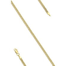 Fiyonk Kuyumculuk 14 Ayar Altın Sık Gurmet Bileklik 2.80 mm