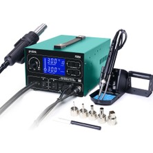Prolink P-92 Da LCD Ekranlı Duman Emici Fanlı Sıcak Hava ve Havya