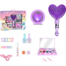 Bloomie Su Bazlı Güzellik Oje Makyaj Seti Tasarım Takımı Oyuncak