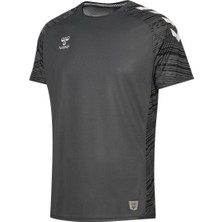 Hummel Line Traning Erkek Siyah Bisiklet Yaka Tişört