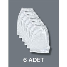 Pamuklu Arjantin Paçalı Erkek Boxer 6'lı