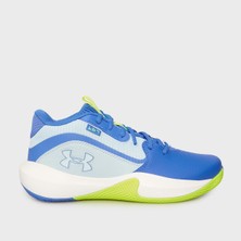 Under Armour Lockdown 7 Erkek Basketbol Ayakkabısı Mavi Yastıklı Konfor ve Kauçuk Taban