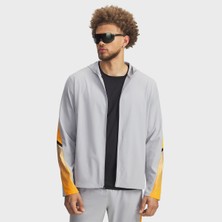 Under Armour Velociti Storm Hooded Erkek Gri Kapüşonlu Ceket