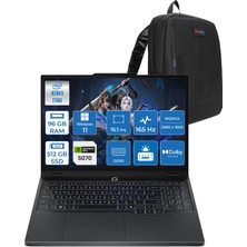 Lenovo Legion 5i 15IAX10 Intel Core Ultra 9 275HX Ddr5 96GB 512GB SSD 8GB/RTX5070 115W 15.1"wqxga (2560X1600) OLED 1000NITS 165Hz WINDOWS11PRO Gaming Laptop 83F00024TRP41+ZETTAÇANTA