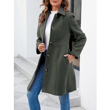 Dikiş Detaylı Tasarım Kaşe Kaban