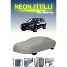 Cemku Gri [volvo XC60 2] Uyumlu Neon Fitilli Araba Brandası, Su ve Toz Geçirmez