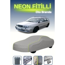 Cemku Gri [kia Joice 1999 - 2003] Uyumlu Neon Fitilli Araba Brandası, Su ve Toz Geçirmez