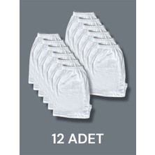 Pamuklu Arjantin Paçalı Erkek Boxer 12'li