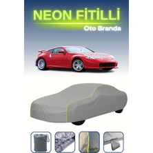Cemku Gri [nissan 370Z Nismo 2009 - 2012] Uyumlu Neon Fitilli Araba Brandası, Su ve Toz Geçirmez