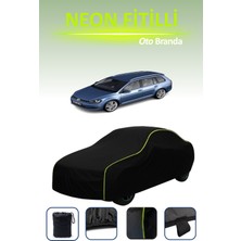 Cemku Siyah [volkswagen Golf Vıı Variant 2013 - 2017] Neon Fitilli Araba Brandası, Su ve Toz Geçirmez
