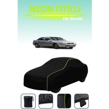 Cemku Siyah [chevrolet Vectra] Uyumlu Neon Fitilli Araba Brandası, Su ve Toz Geçirmez