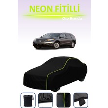 Cemku Siyah [honda Cr-V 2014 - 2016] Uyumlu Neon Fitilli Araba Brandası, Su ve Toz Geçirmez