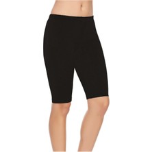 Modal Elastan Kısa Tayt Kadın 1'li Siyah Belisa Iç Giyim