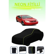 Cemku Siyah [chevrolet Cobalt Coupe] Uyumlu Neon Fitilli Araba Brandası, Su ve Toz Geçirmez