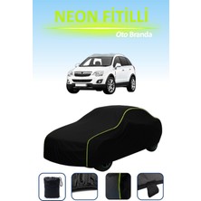Cemku Siyah [opel Antara] Uyumlu Neon Fitilli Araba Brandası, Su ve Toz Geçirmez